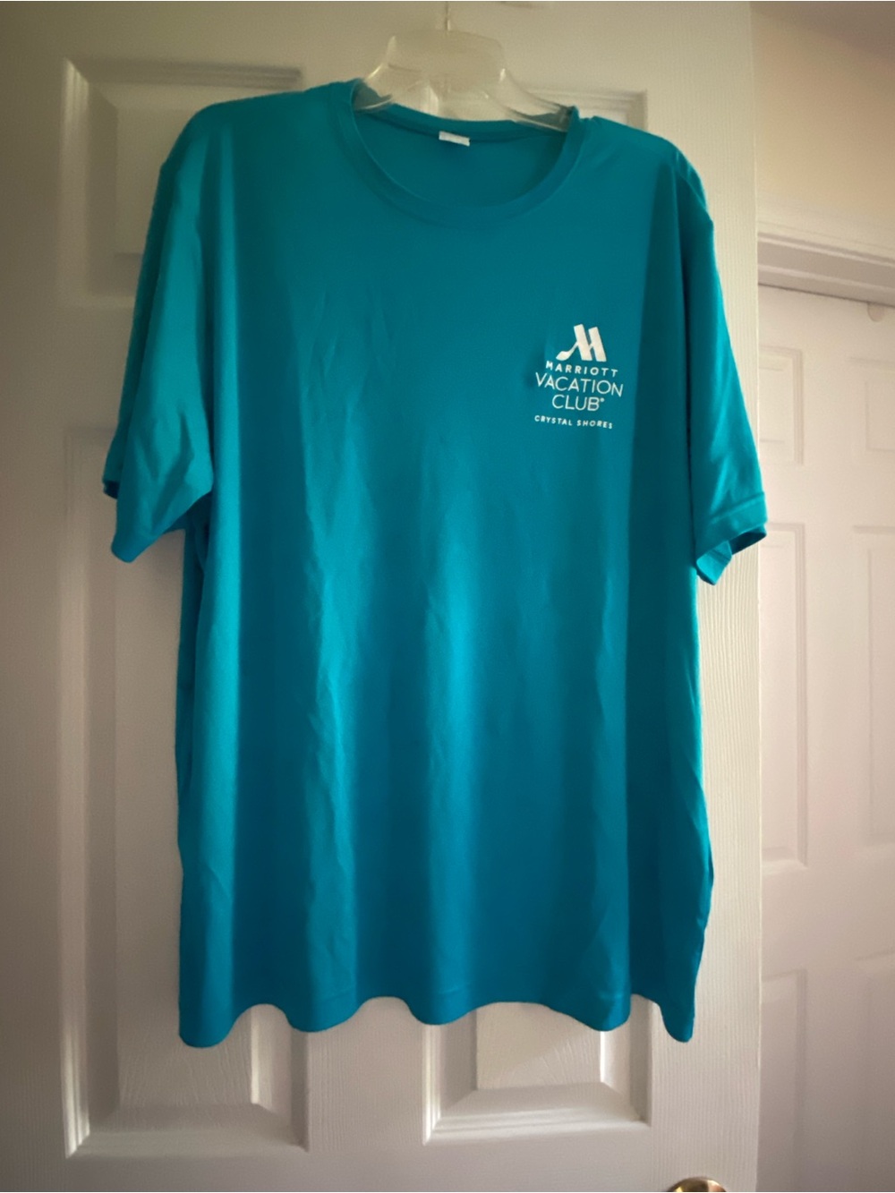 3/$39 - Marriott Vacation Club T-Shirt, Size XL, Teal, Crystal Shores, Sport-Tek
